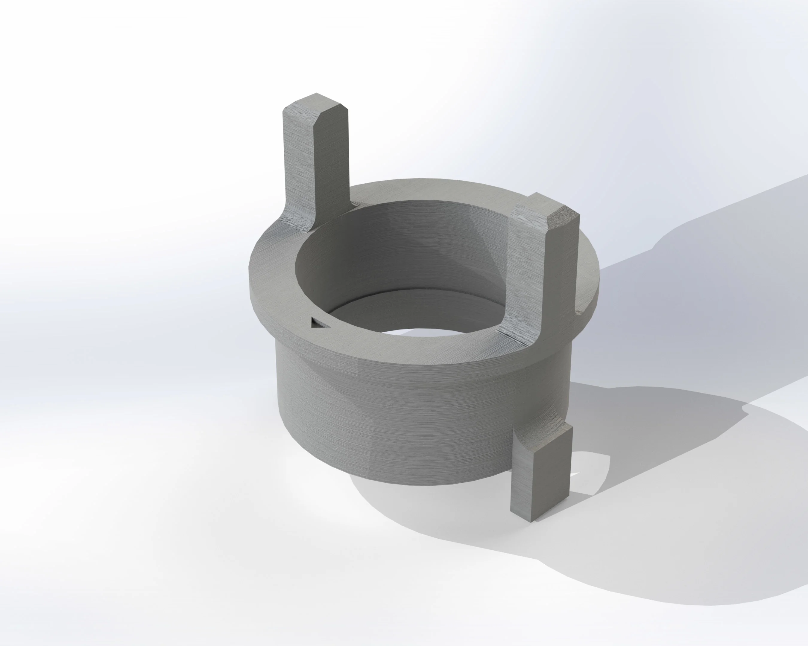 1986 Mazda RX7 FC Turn Signal Cancel Linkage CAD Render